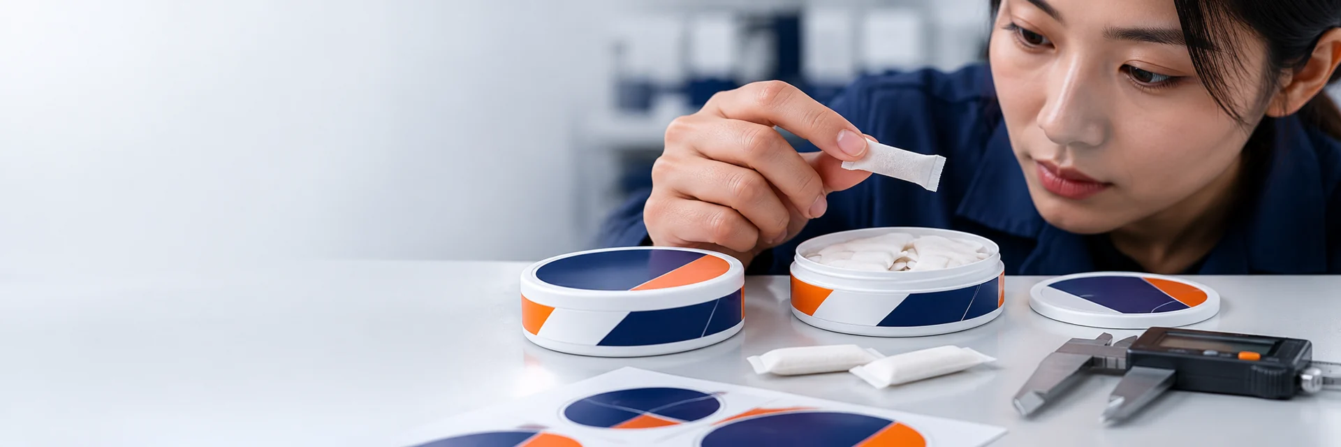 Private label packaging development concept