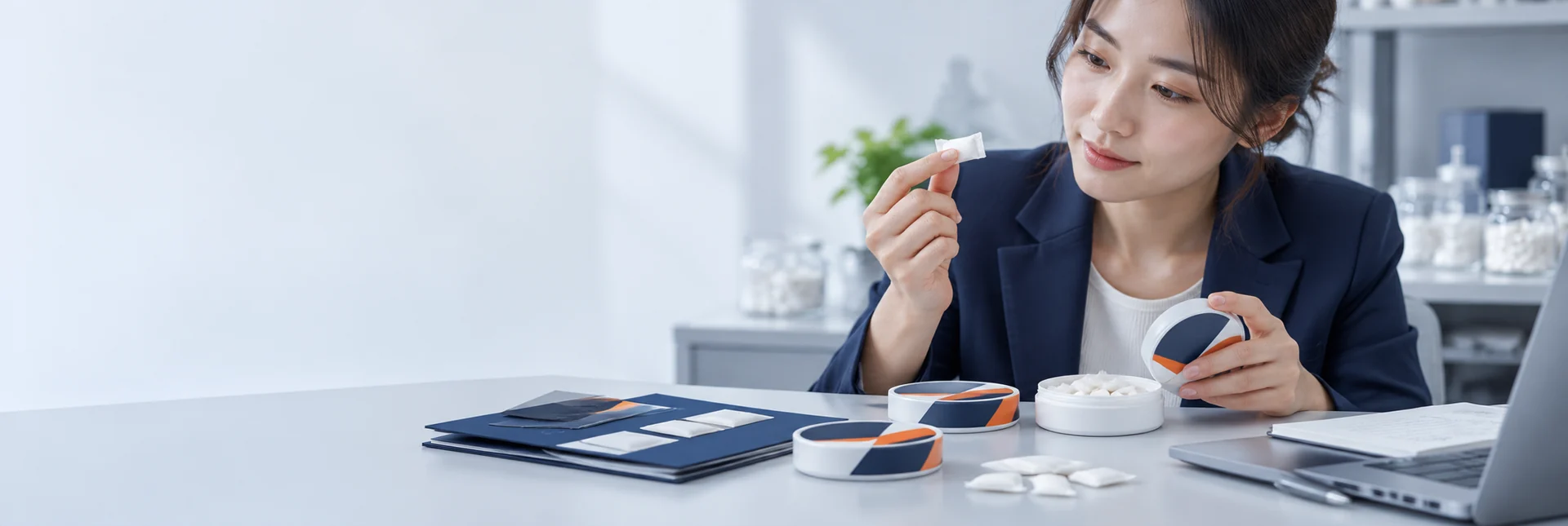Formula and ingredient development illustration