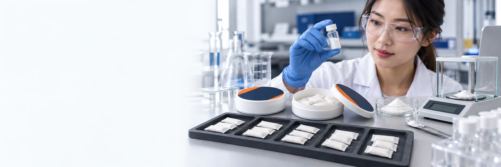 Formula and ingredient development illustration