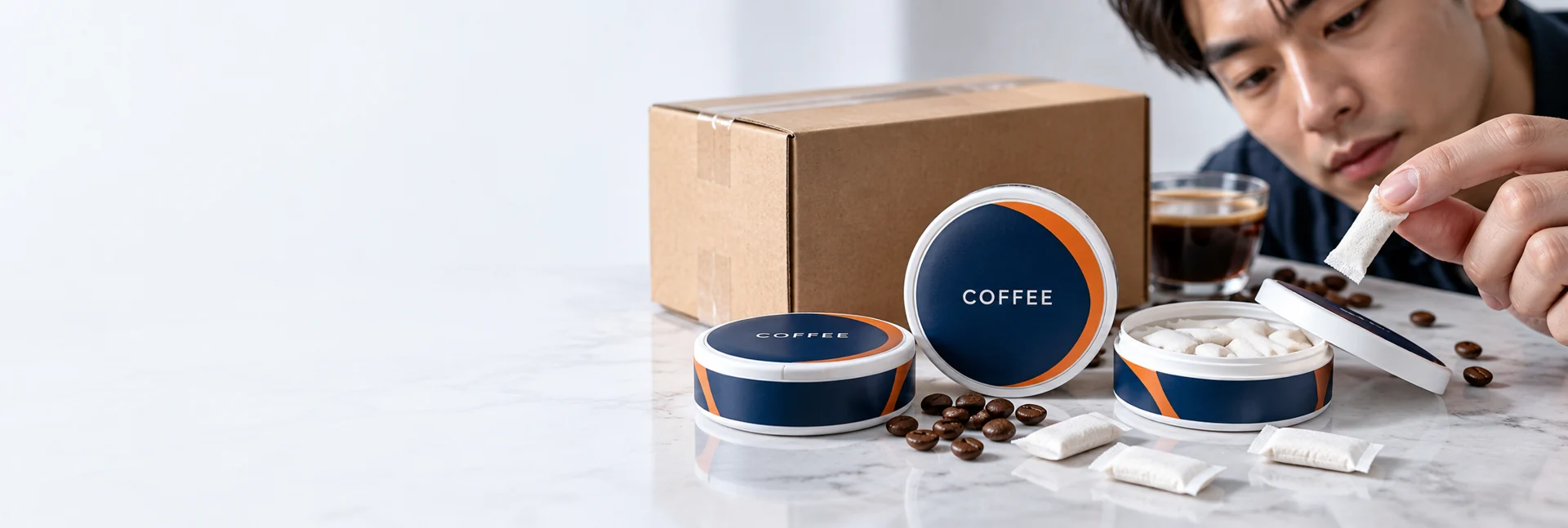 Private label packaging development concept