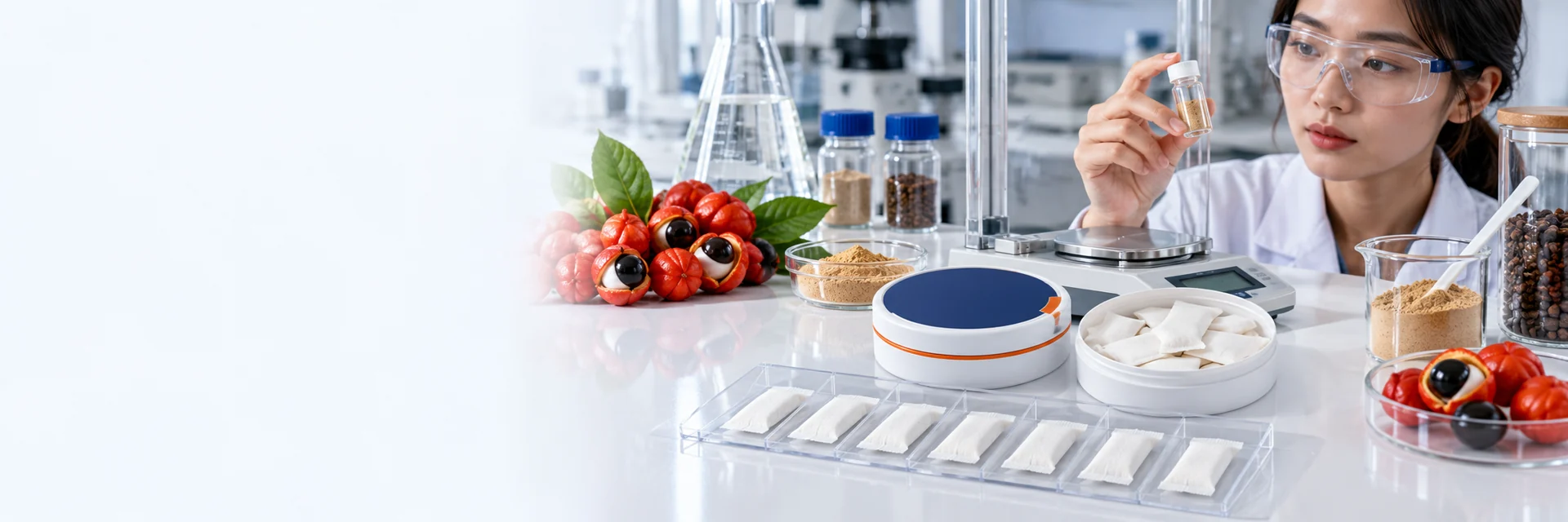 Formula and ingredient development illustration