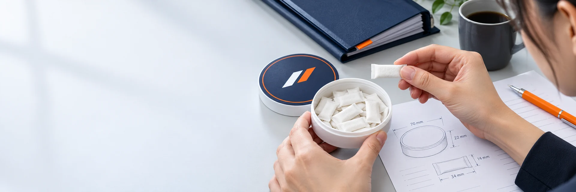 Formula and ingredient development illustration
